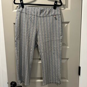 Tommy Hilfiger Plaid Cropped Pants